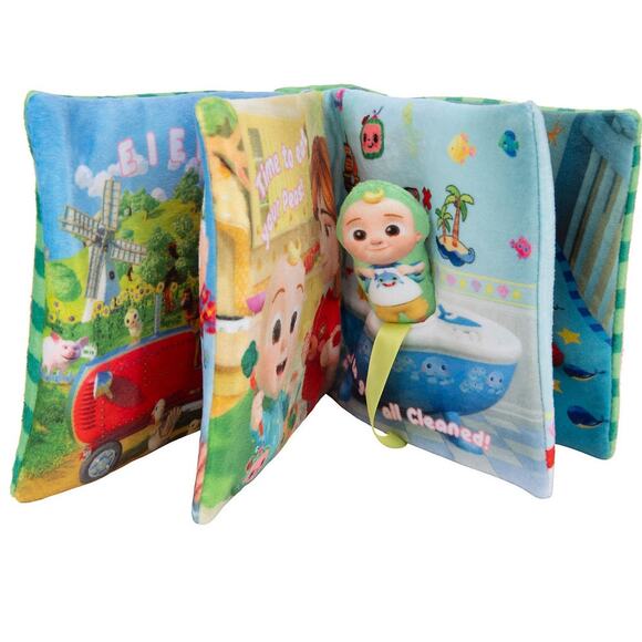 Cocomelon Nursery Rhyme Singing Time Plush book - Picture 2 of 4